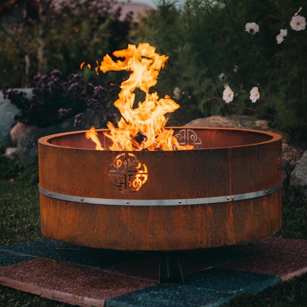 grillsymbol GrillSymbol Corten Steel Fire Pit Lucas