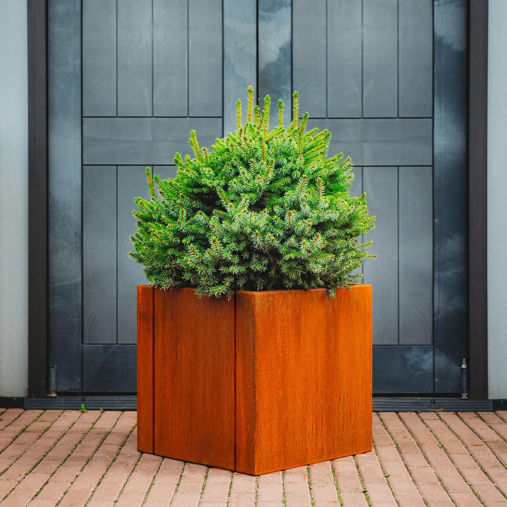 grillsymbol GrillSymbol Corten Steel Planter Clara L