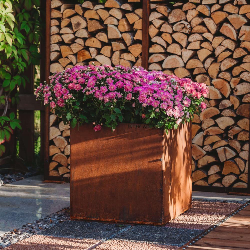 grillsymbol GrillSymbol Corten Steel Planter Fiora L