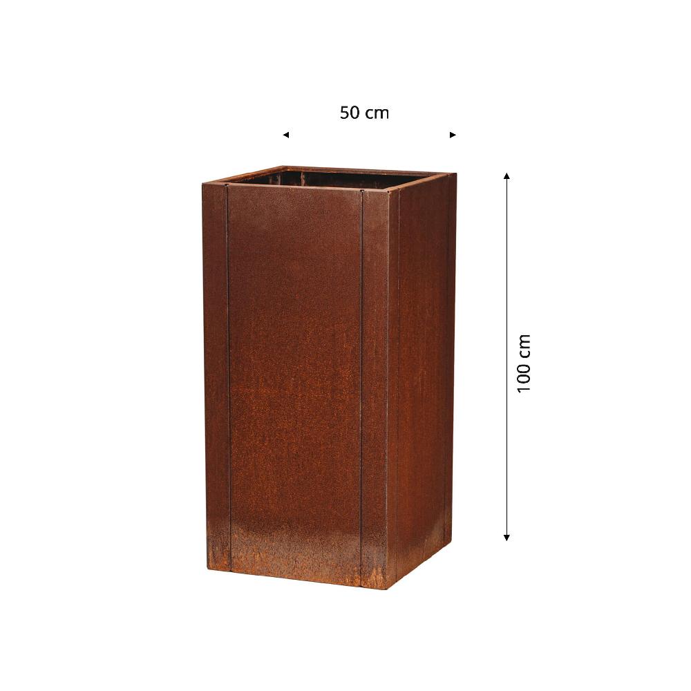Grillsymbol GrillSymbol Corten Steel Planter Manhattan
