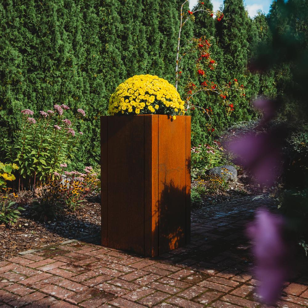 Grillsymbol GrillSymbol Corten Steel Planter Manhattan