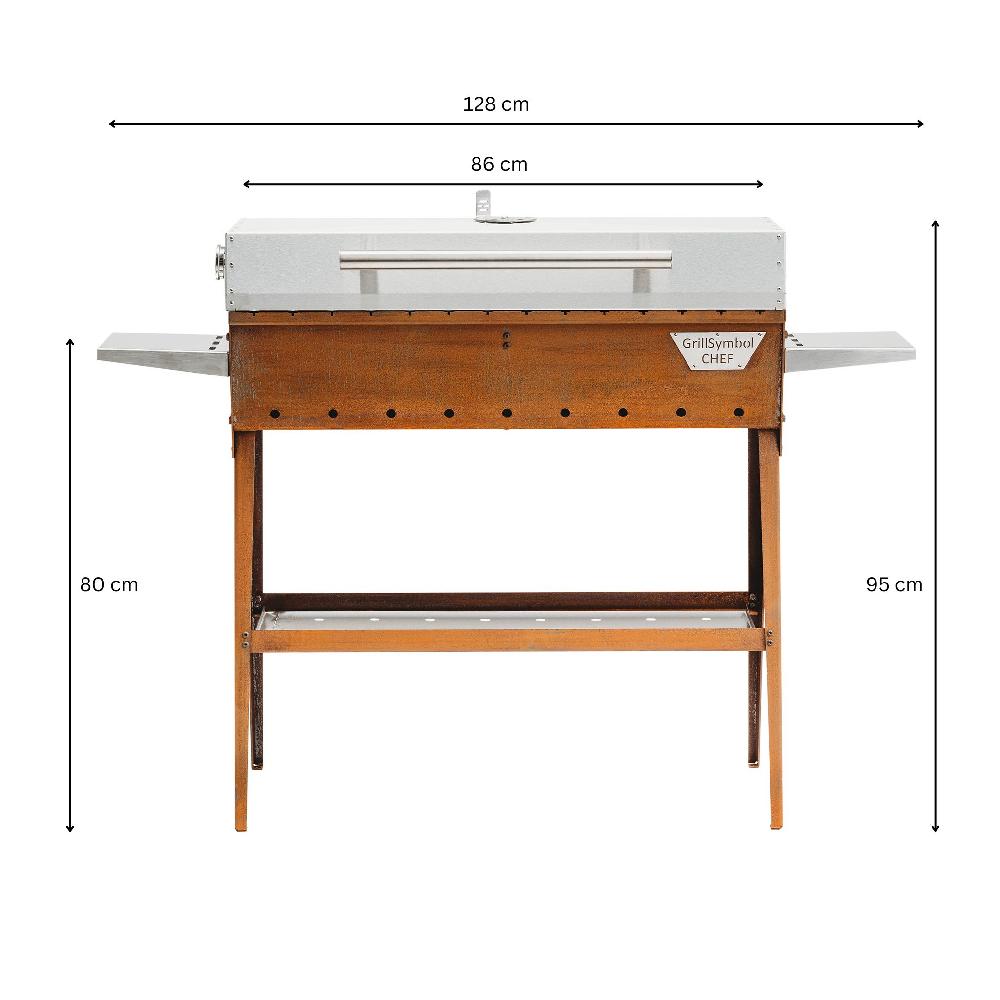 grillsymbol GrillSymbol Charcoal Grill Chef