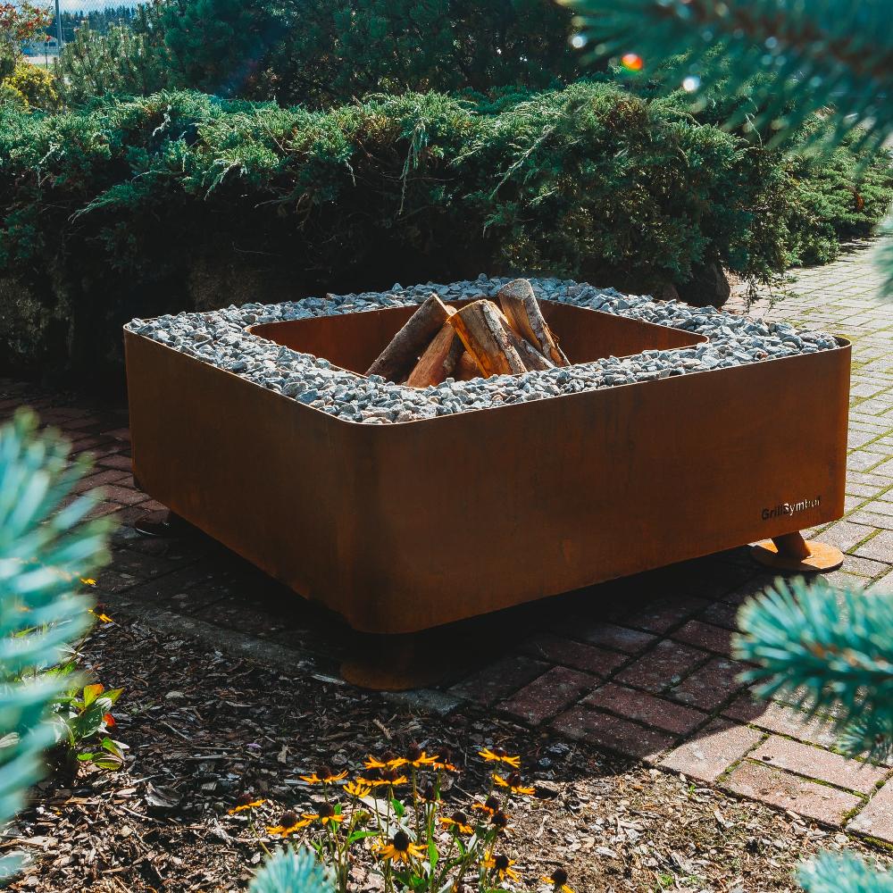 grillsymbol GrillSymbol Corten Steel Fire Pit Fogo