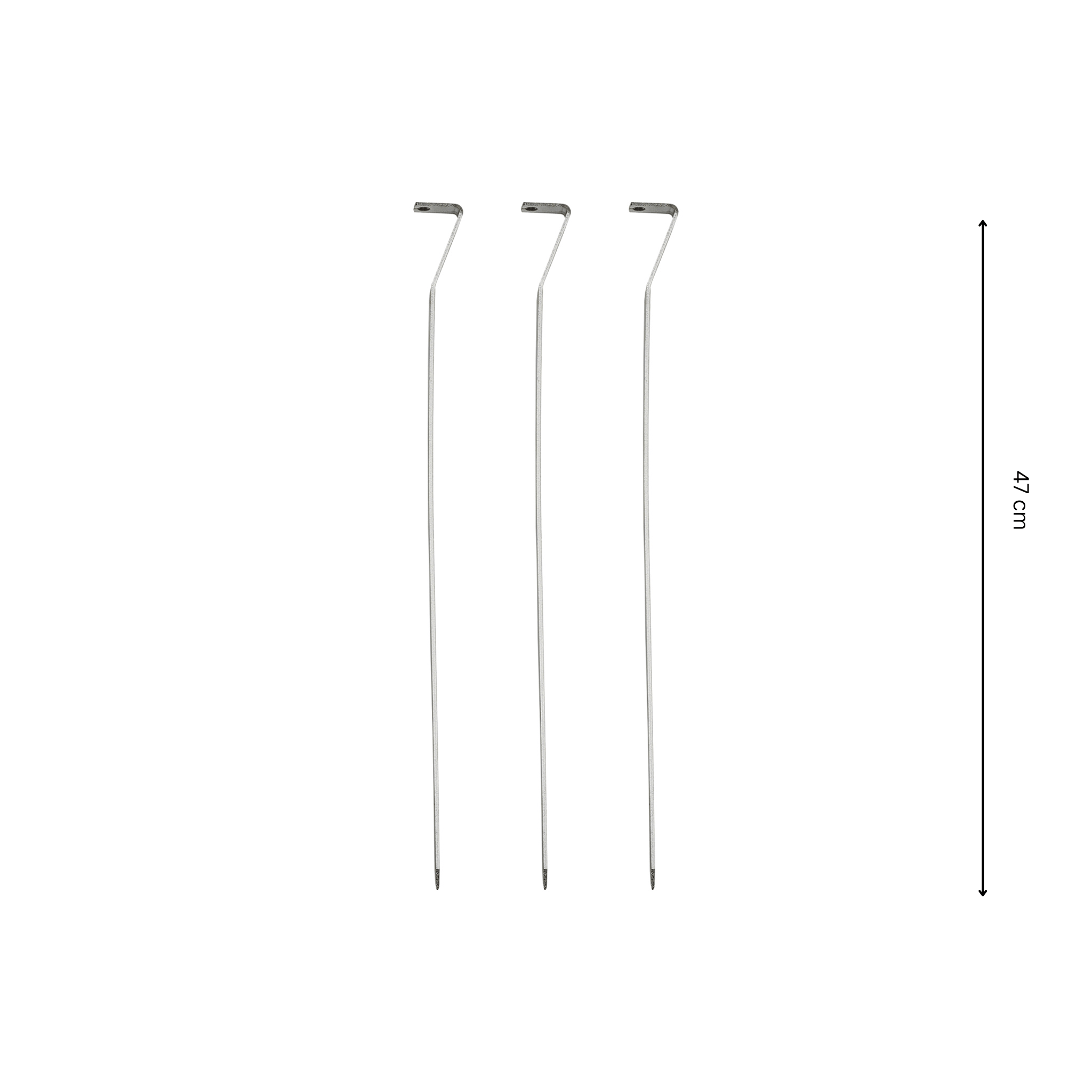 grillsymbol GrillSymbol Skewers 3 pcs x 47 cm