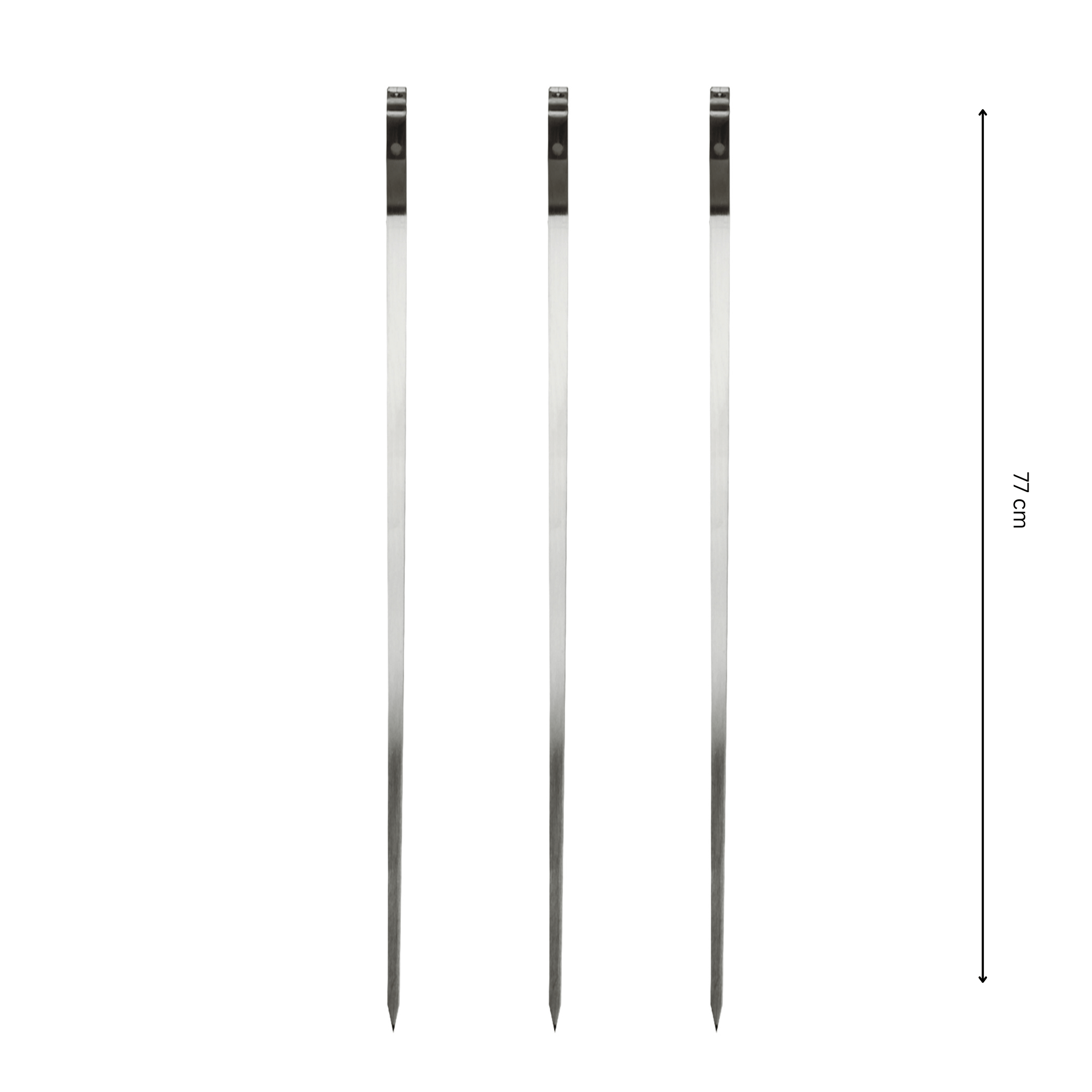 Grillsymbol GrillSymbol Skewers 3 Pcs X 77 Cm