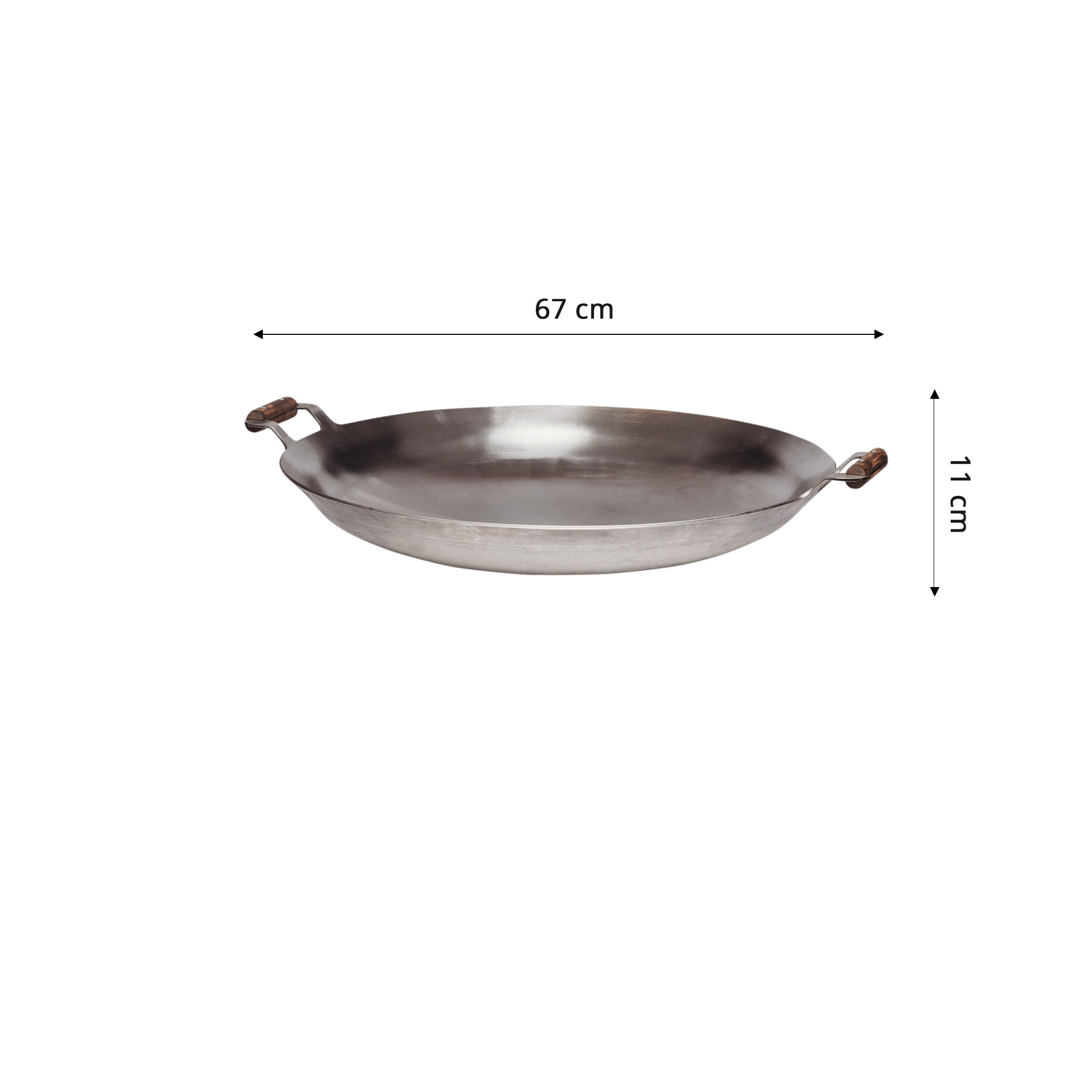 grillsymbol GrillSymbol Wok Pan WP-675 ø 67 cm