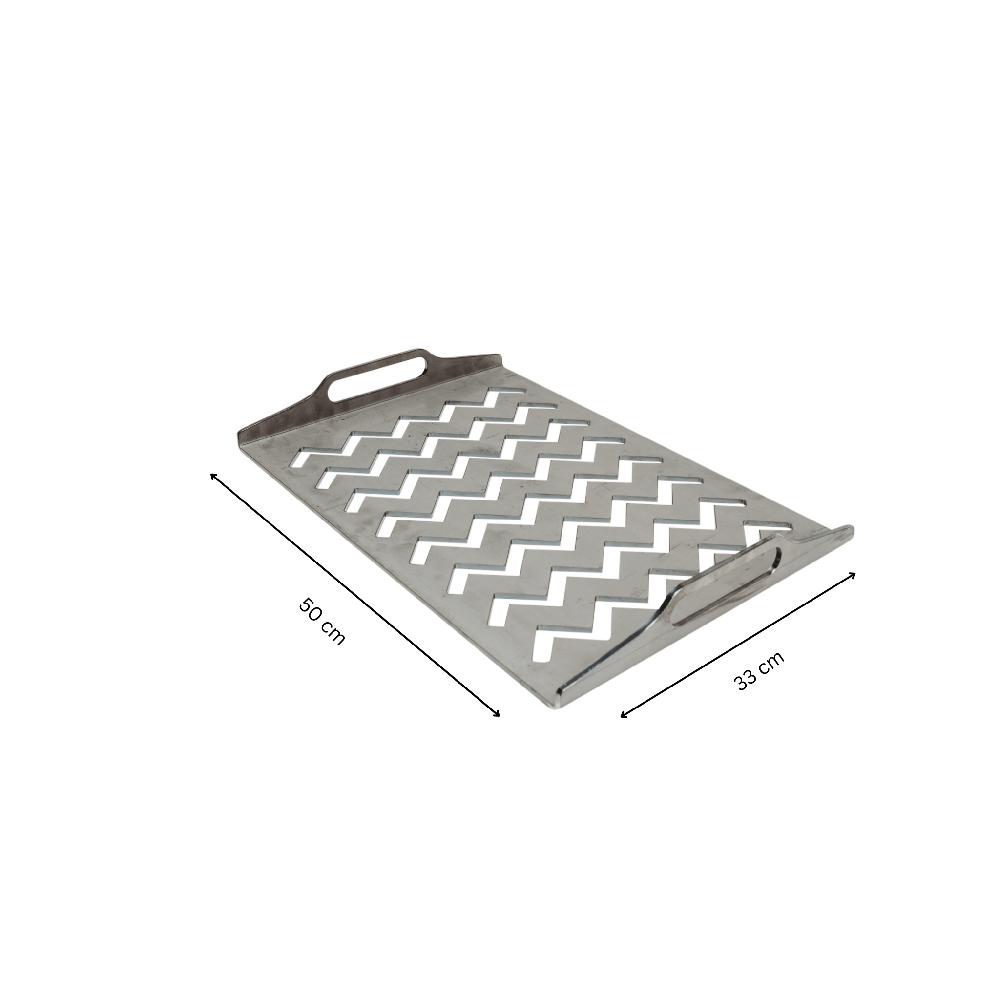 Grillsymbol GrillSymbol ZigZag Solid BBQ Griddle