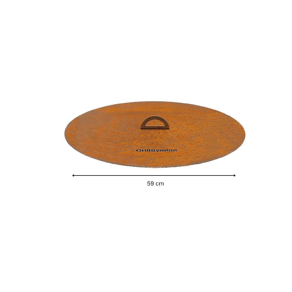 grillsymbol GrillSymbol Lid for Fire Pit Lucas Mini