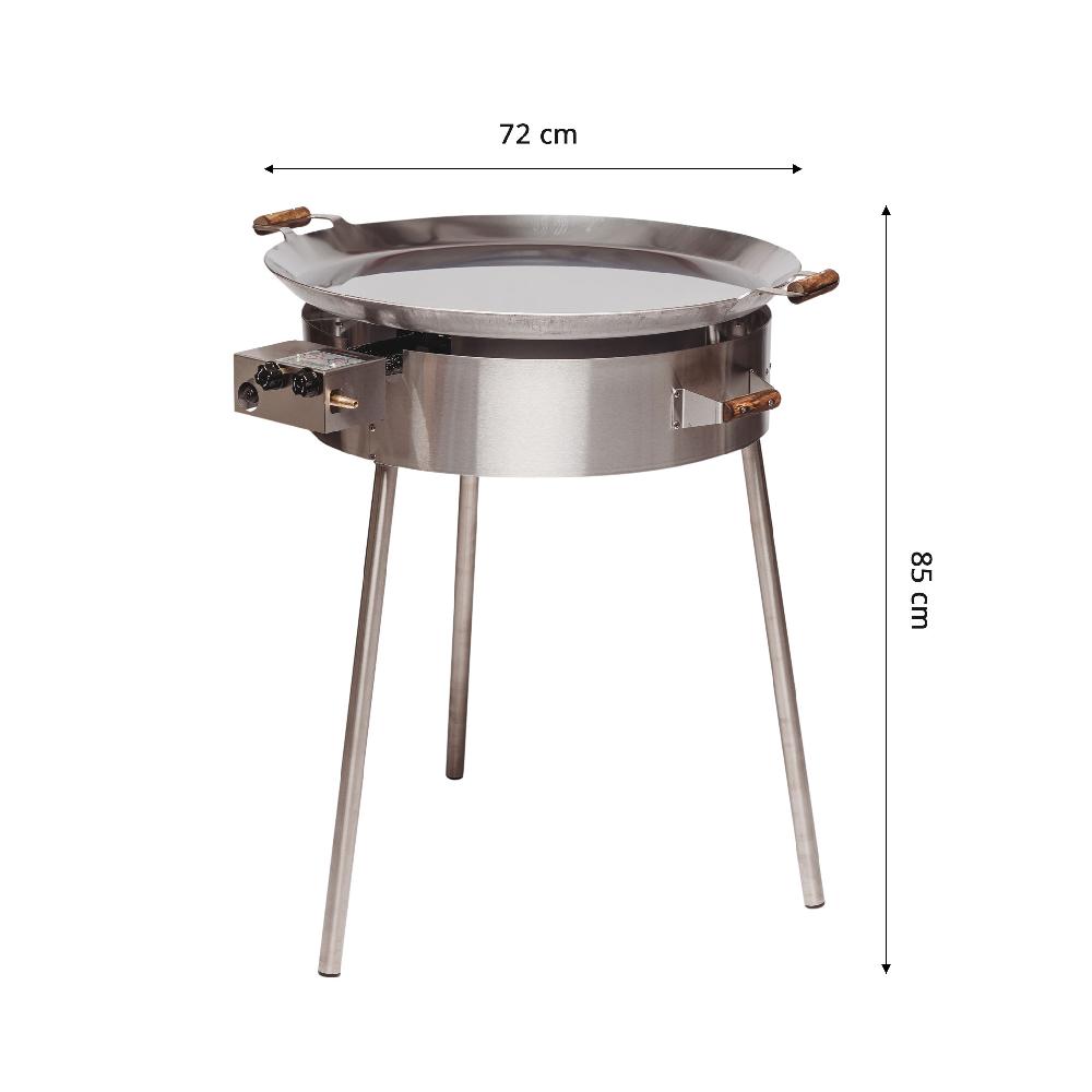 grillsymbol GrillSymbol Paella Cooking Set PRO-720 inox