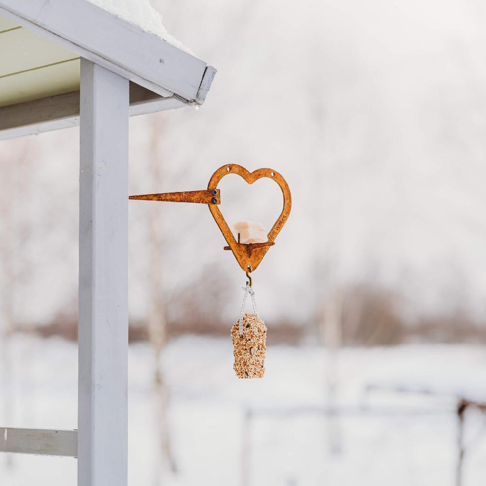 grillsymbol Petteri Wiimaa Bird Feeder Heart 1=2