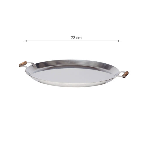 grillsymbol GrillSymbol Stainless Steel Paella Pan FP-720 inox ø 72 cm