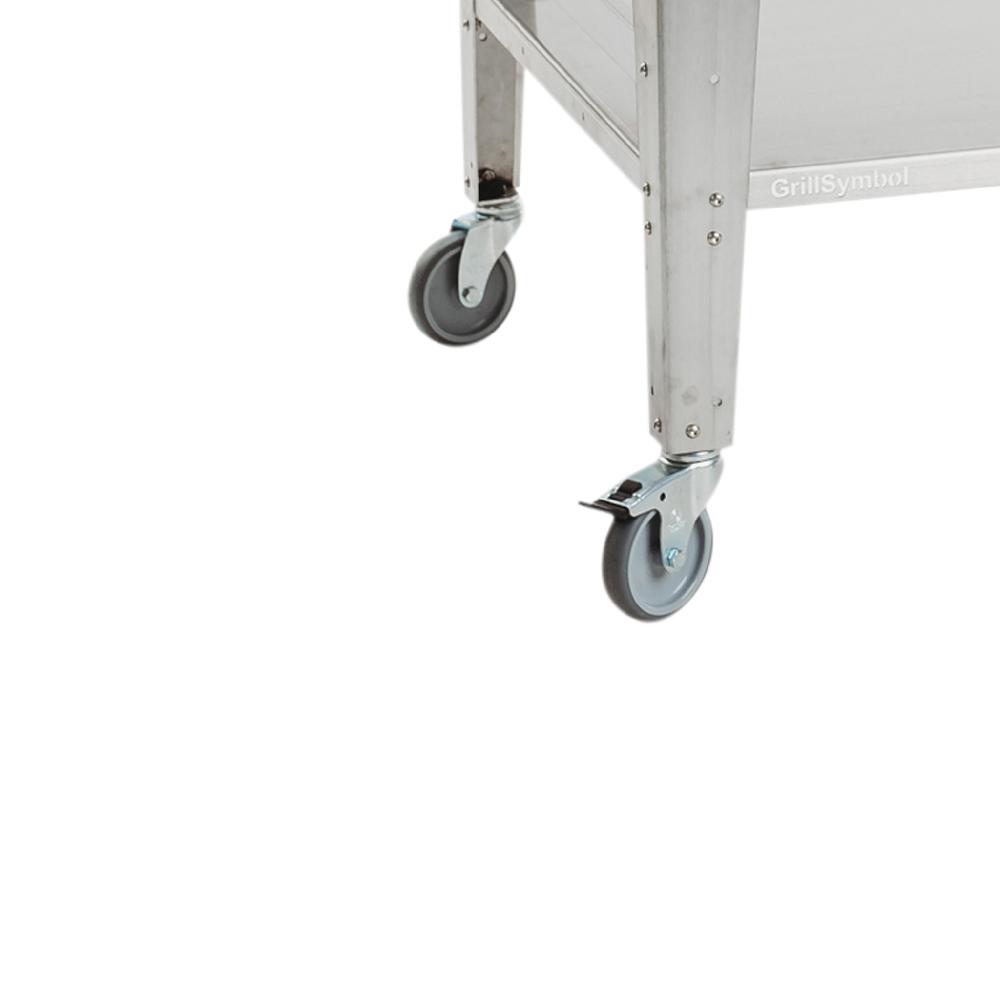 grillsymbol GrillSymbol Wheels for outdoor kitchen module (4 pcs x 100mm)