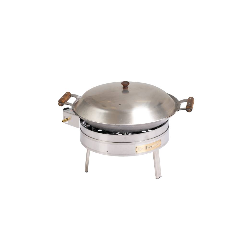 Grillsymbol GrillSymbol Wok Burner Set PRO-450 Inox ø 45 Cm