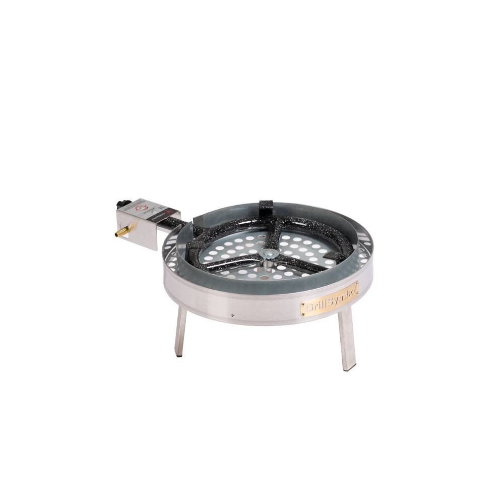 Grillsymbol GrillSymbol Wok Burner Set PRO-450 Inox ø 45 Cm