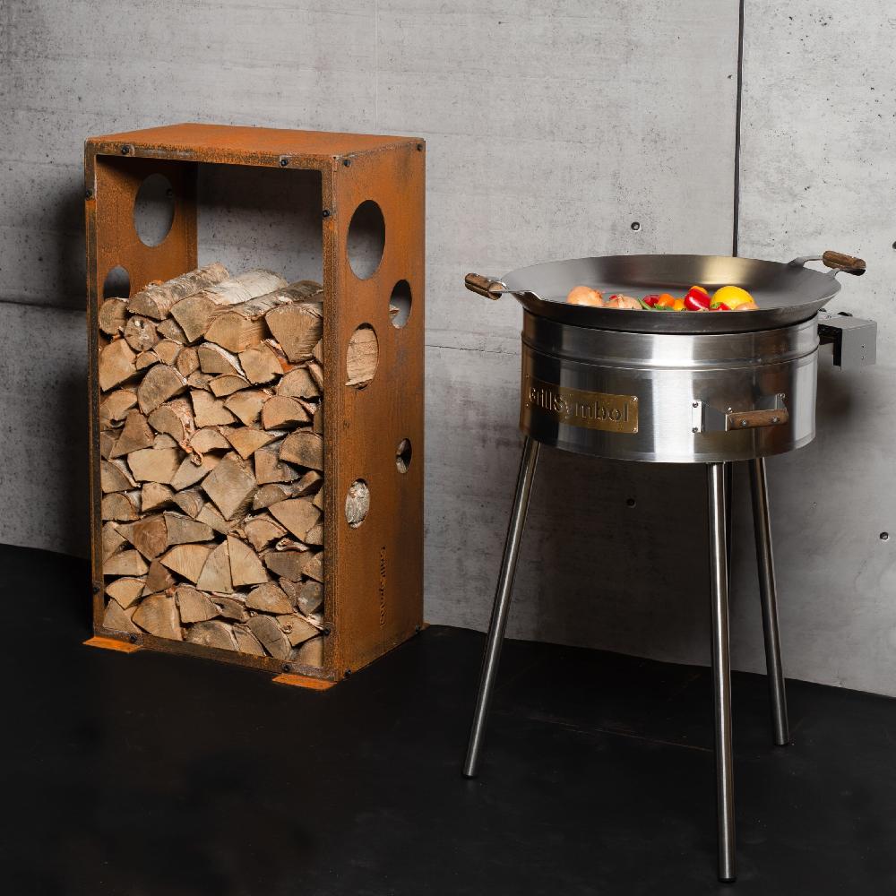 Grillsymbol GrillSymbol Wok Burner Set PRO-545 Inox ø 54 Cm