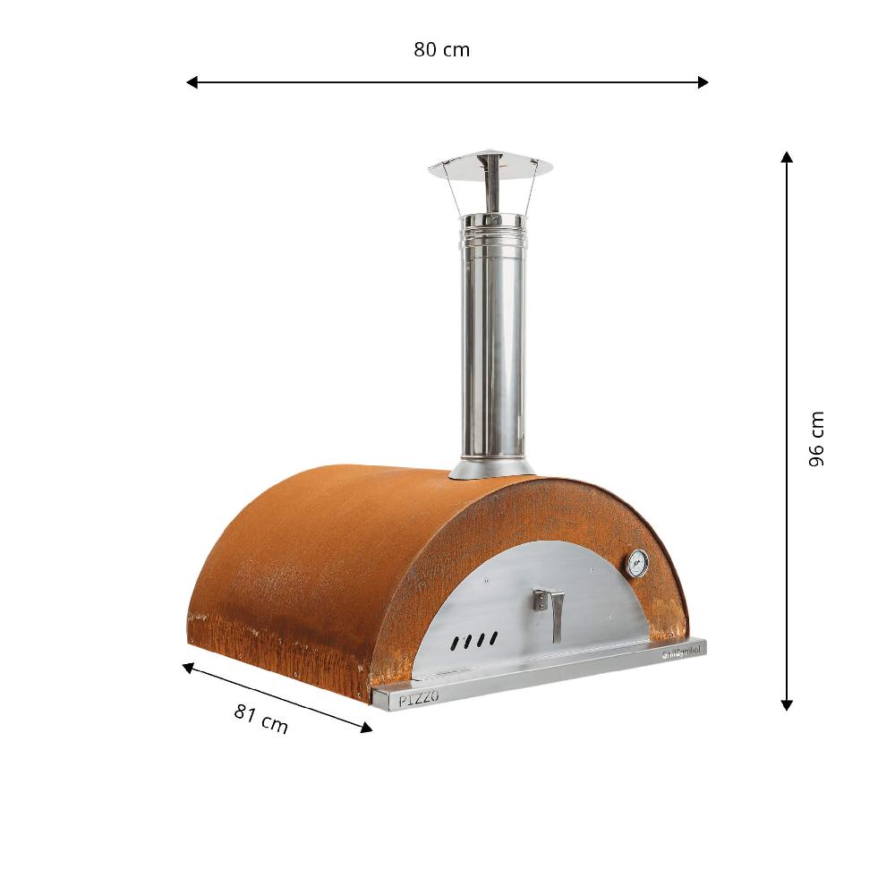 grillsymbol GrillSymbol Wood Fired Pizza Oven Pizzo