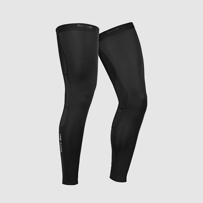 gripgrab AquaRepel 2 Water-Resistant Leg Warmers Black