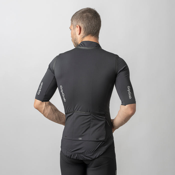 Gripgrab AquaRepel Water-Resistant Short Sleeve Jersey Black
