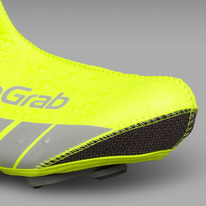 Gripgrab Arctic Waterproof Deep Winter Road Shoe Covers Yellow Hi-Vis