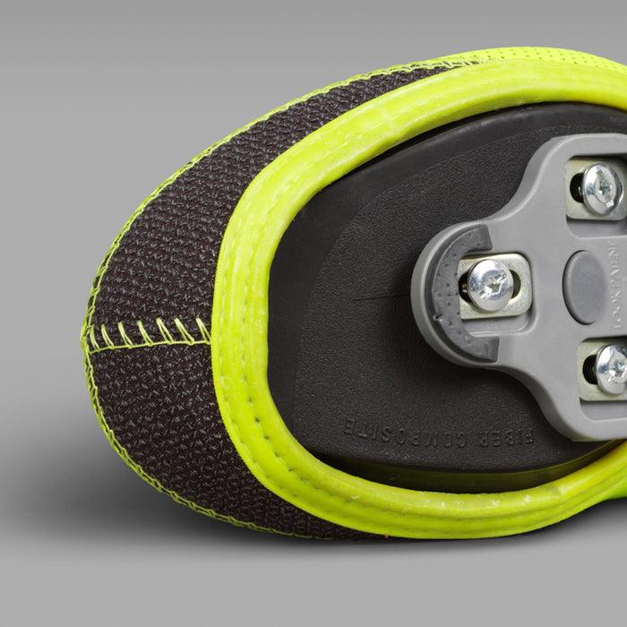 Gripgrab Arctic Waterproof Deep Winter Road Shoe Covers Yellow Hi-Vis