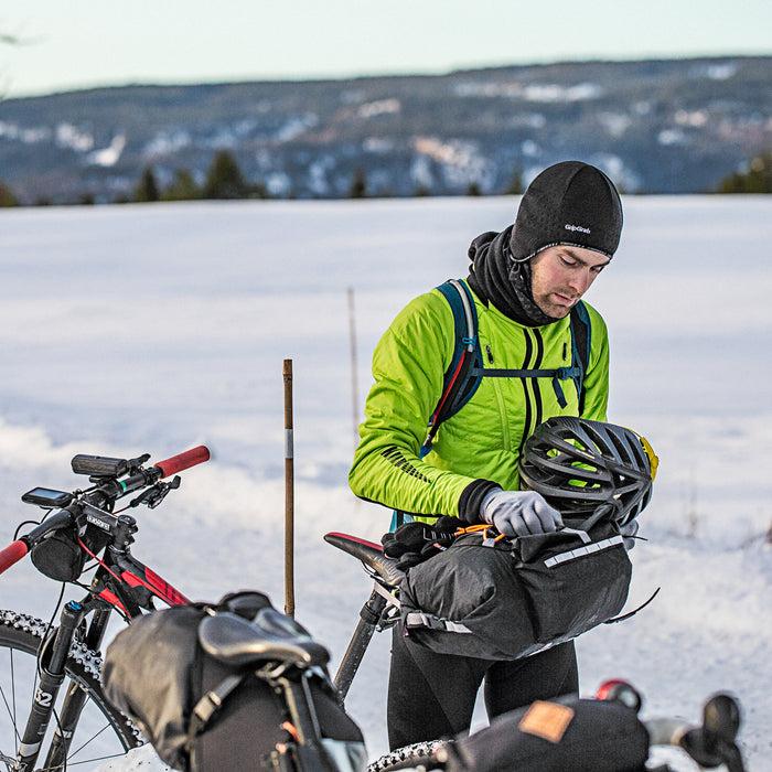 Gripgrab Aviator Windproof Deep Winter Skull Cap Black