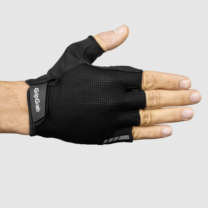 Gripgrab EXPLR Padded Short Finger Summer Gloves Navy Blue