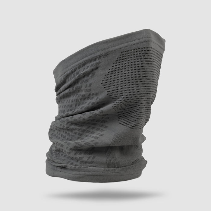 Gripgrab Freedom Warp Knitted Seamless Neck Warmer Dark Red