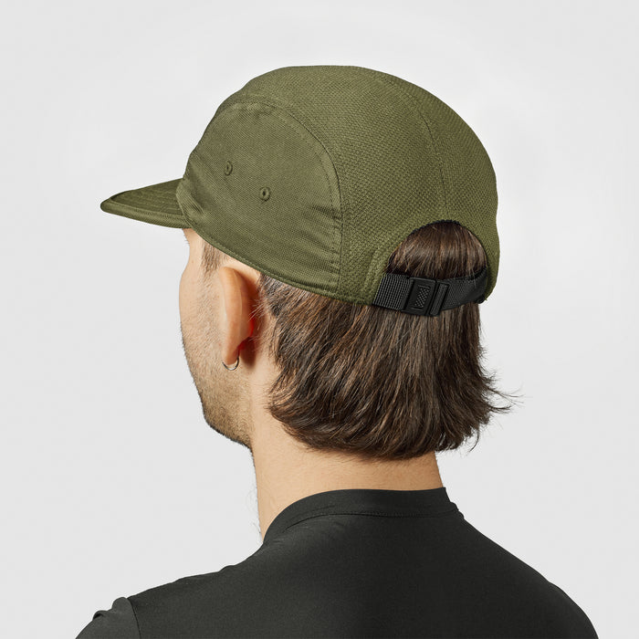 Gripgrab 5 Panel Cap Olive Green