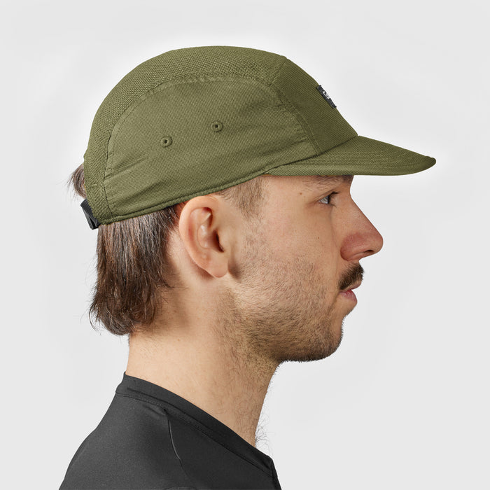 Gripgrab 5 Panel Cap Olive Green