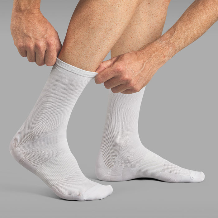 Gripgrab Airflow Lightweight Summer Socks White