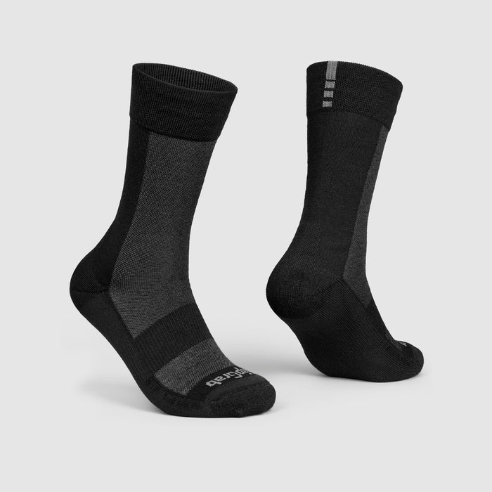 gripgrab Alpine Merino High Cut Winter Socks Black
