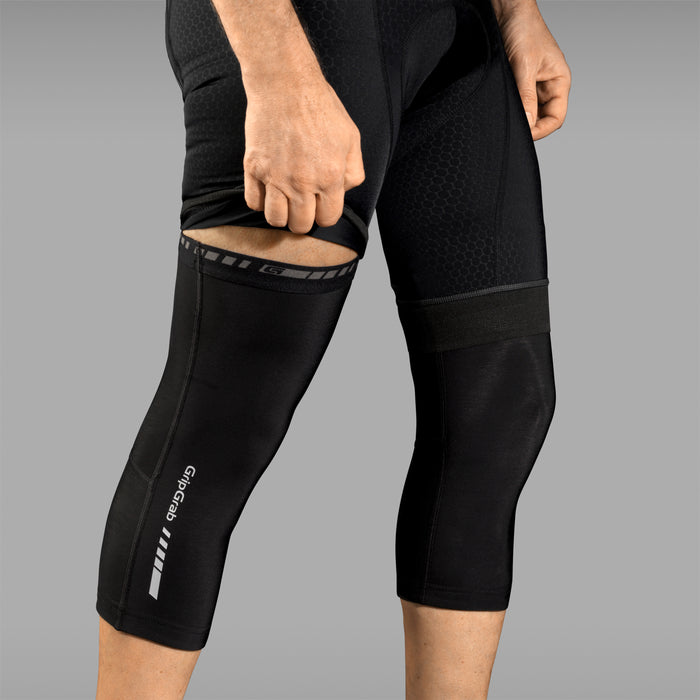 Gripgrab Classic Thermal Knee Warmers Black