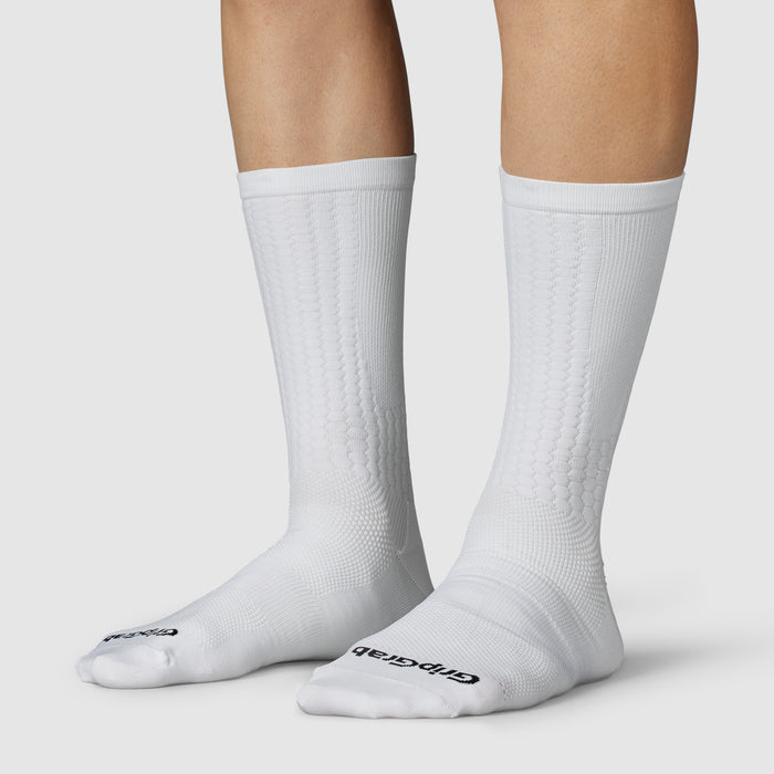 Gripgrab FastStream Aero Cycling Socks White