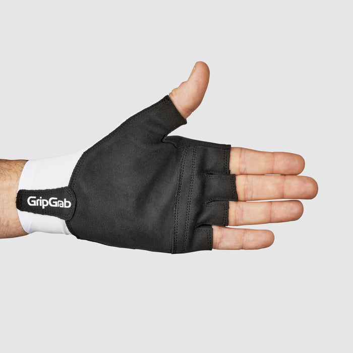Gripgrab Faststream Aero Short Finger Gloves White