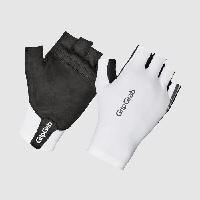 gripgrab Faststream Aero Short Finger Gloves White
