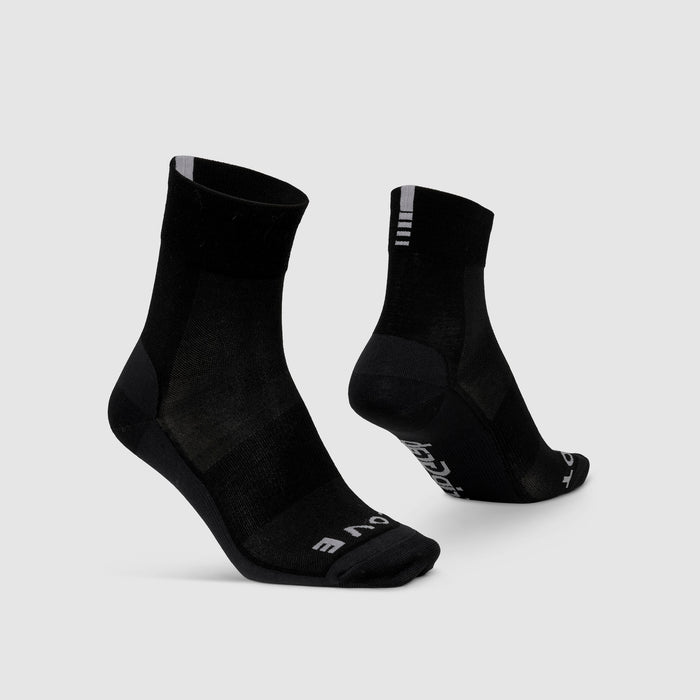 gripgrab Merino Lightweight SL Summer Socks Black