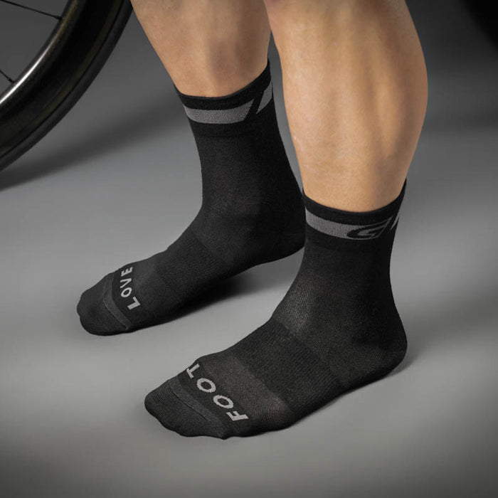 Gripgrab Merino Regular Cut Socks Black