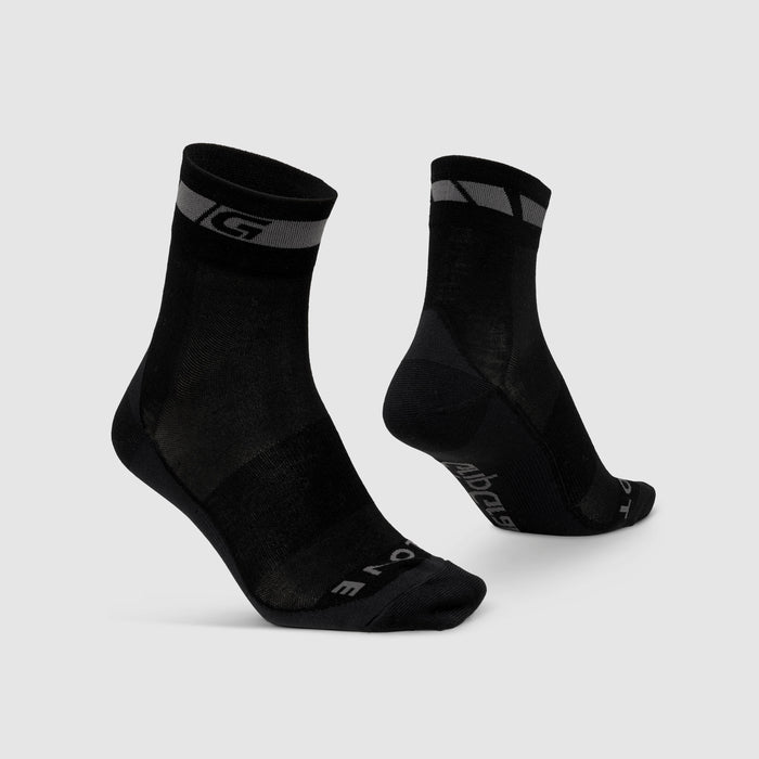gripgrab Merino Regular Cut Socks Black