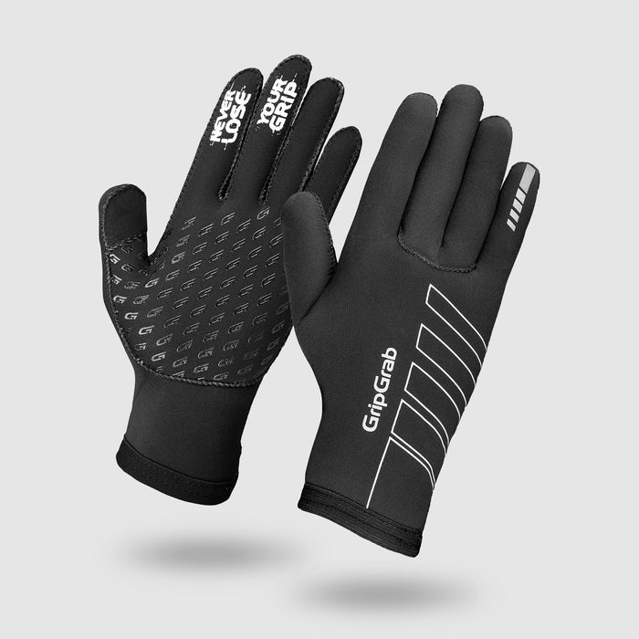 gripgrab Neoprene Wet Weather Gloves Black