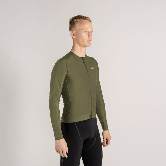 gripgrab PACR Long Sleeve Jersey Navy Blue