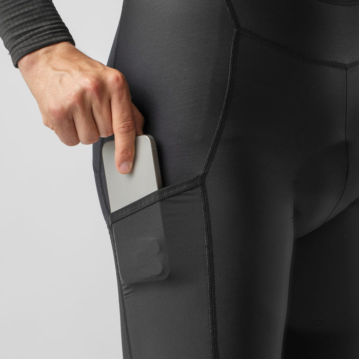 Gripgrab PACR Thermal Bib Tights No Pad Black