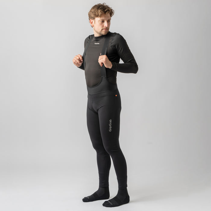 Gripgrab PACR Water-Resistant Bib Tights Black