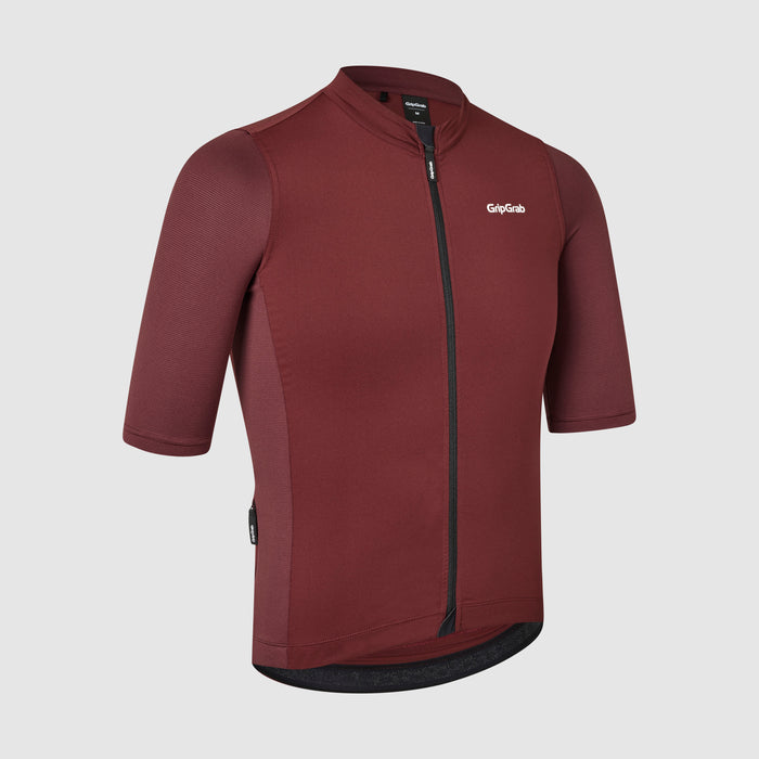 gripgrab RIDE Short Sleeve Jersey Dark Red