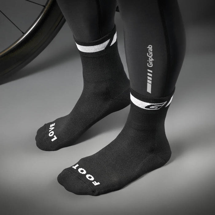 Gripgrab Spring-Autumn Socks Black