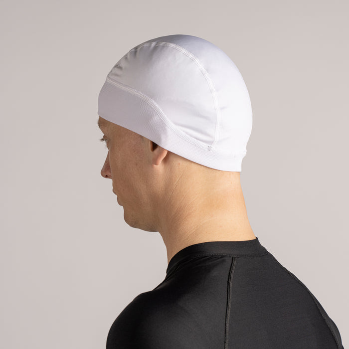 Gripgrab UPF 50+ Lightweight Summer Skull Cap White