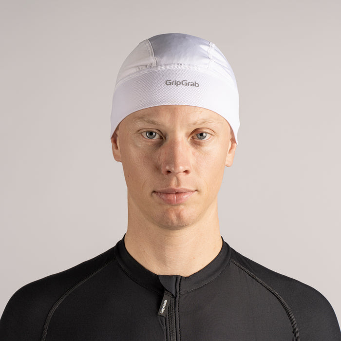 Gripgrab UPF 50+ Lightweight Summer Skull Cap White