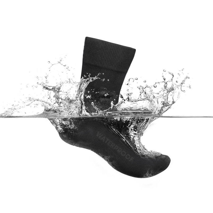 Gripgrab Lightweight Waterproof Spring-Autumn Socks Black