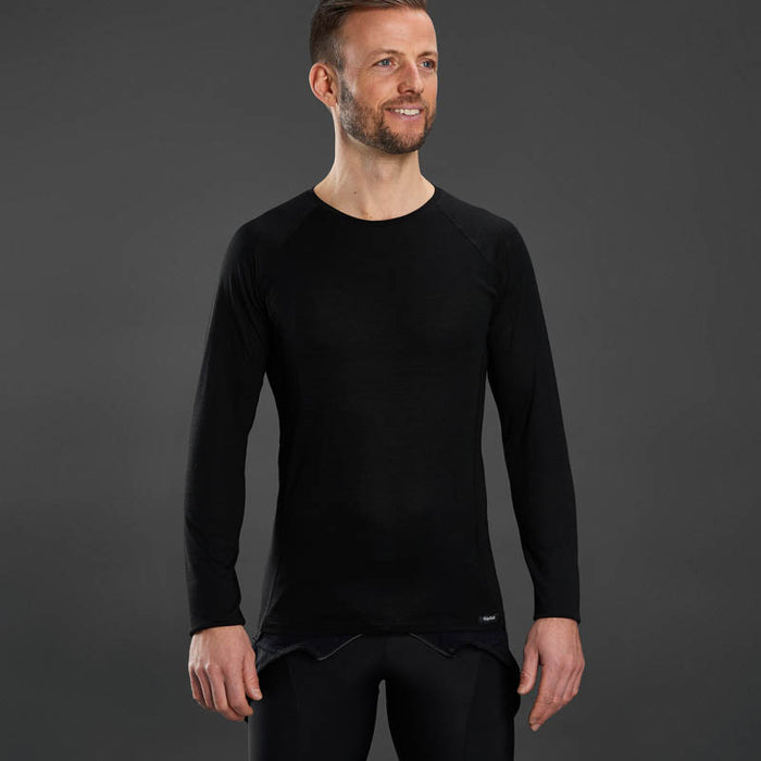 Gripgrab Merino Blend Thermal Long Sleeve Base Layer Black