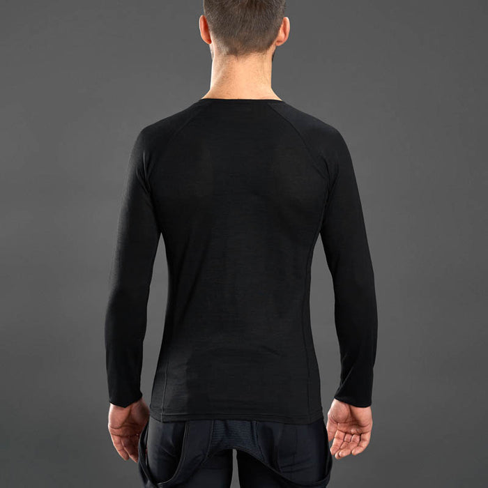 Gripgrab Merino Blend Thermal Long Sleeve Base Layer Black