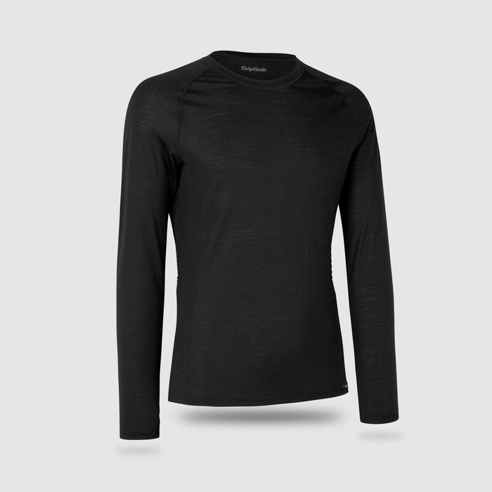 gripgrab Merino Blend Thermal Long Sleeve Base Layer Black